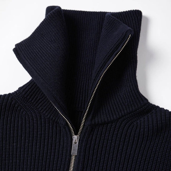 Striped Knit Sweater for Women