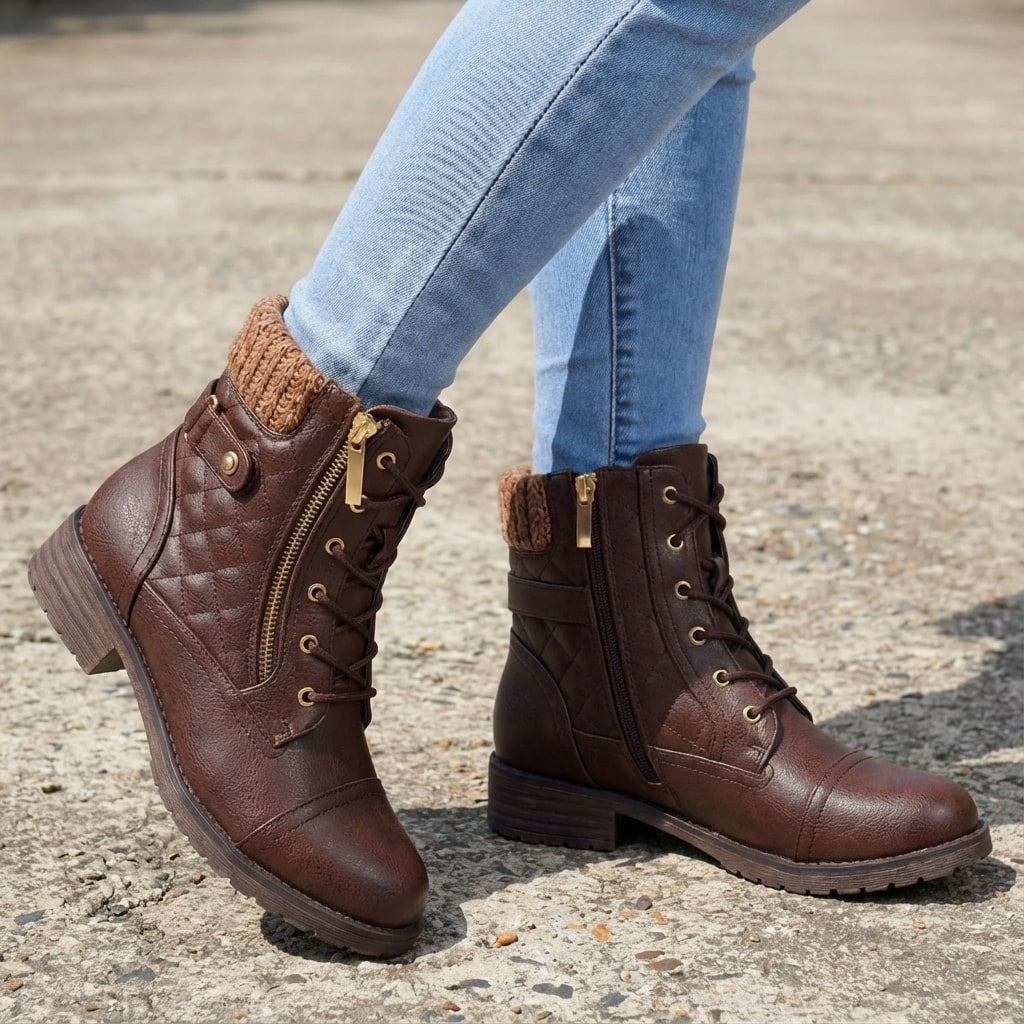 Hadley leather heeled ankle boots — image 3