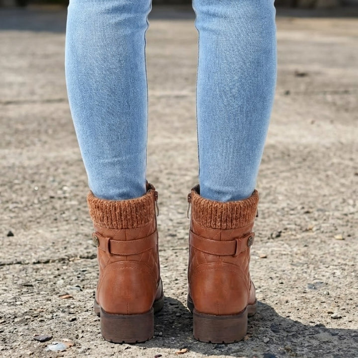 Hadley leather heeled ankle boots — image 6