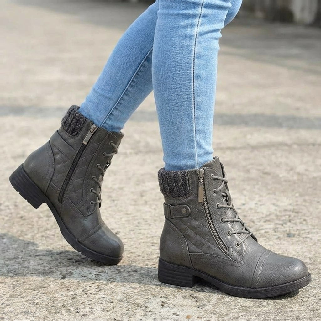 Hadley leather heeled ankle boots — image 7
