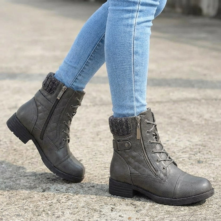 Hadley leather heeled ankle boots — image 7
