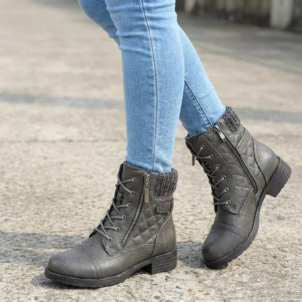 Hadley leather heeled ankle boots — image 8