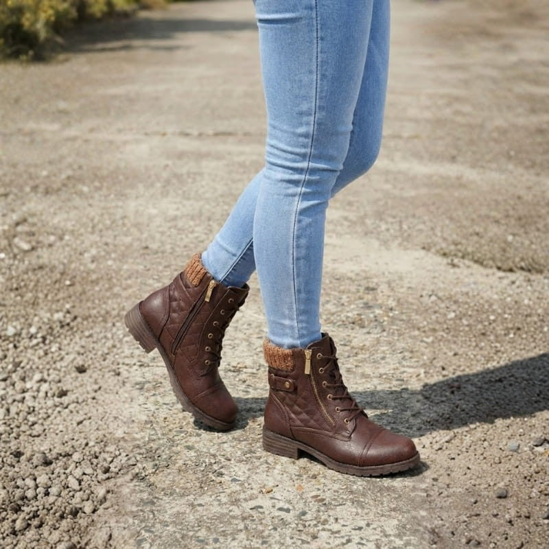 Hadley leather heeled ankle boots — image 9