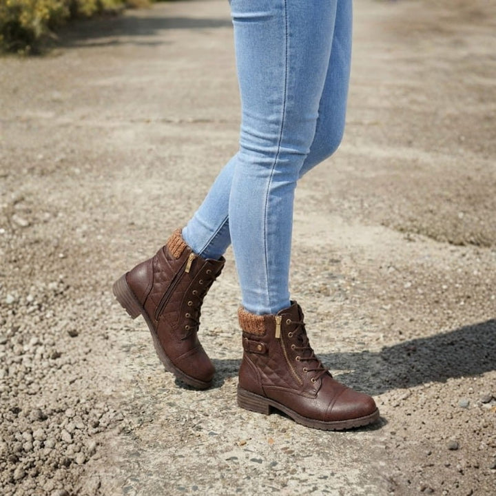 Hadley leather heeled ankle boots — image 9