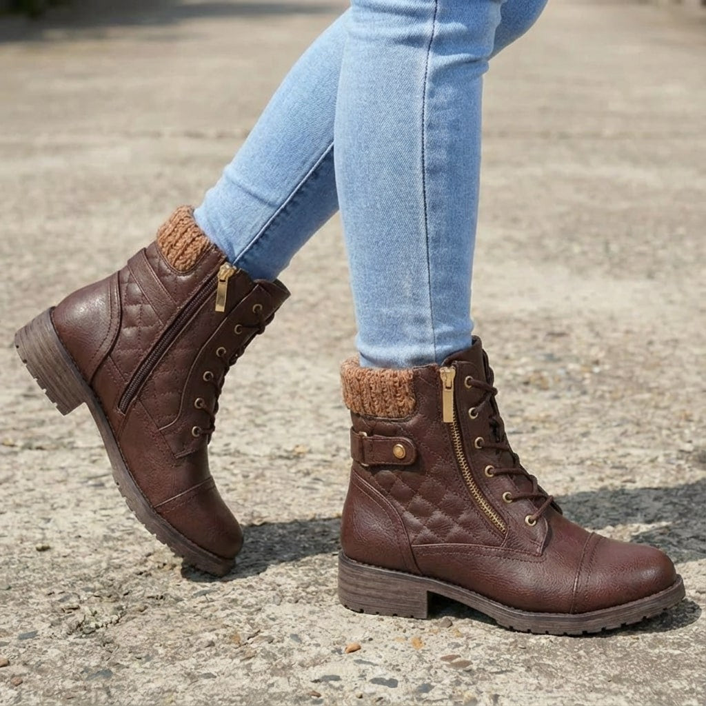 Hadley leather heeled ankle boots — image 10