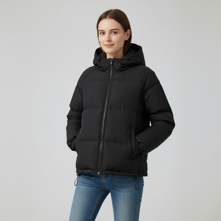 Anais — Hooded Quilted Warm Winter Jacket for Women