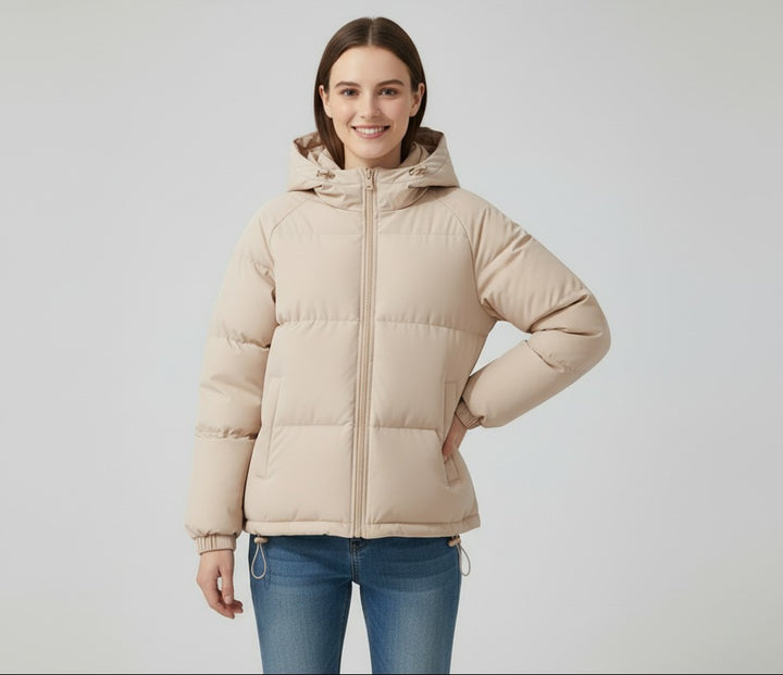 Anais — Hooded Quilted Warm Winter Jacket for Women