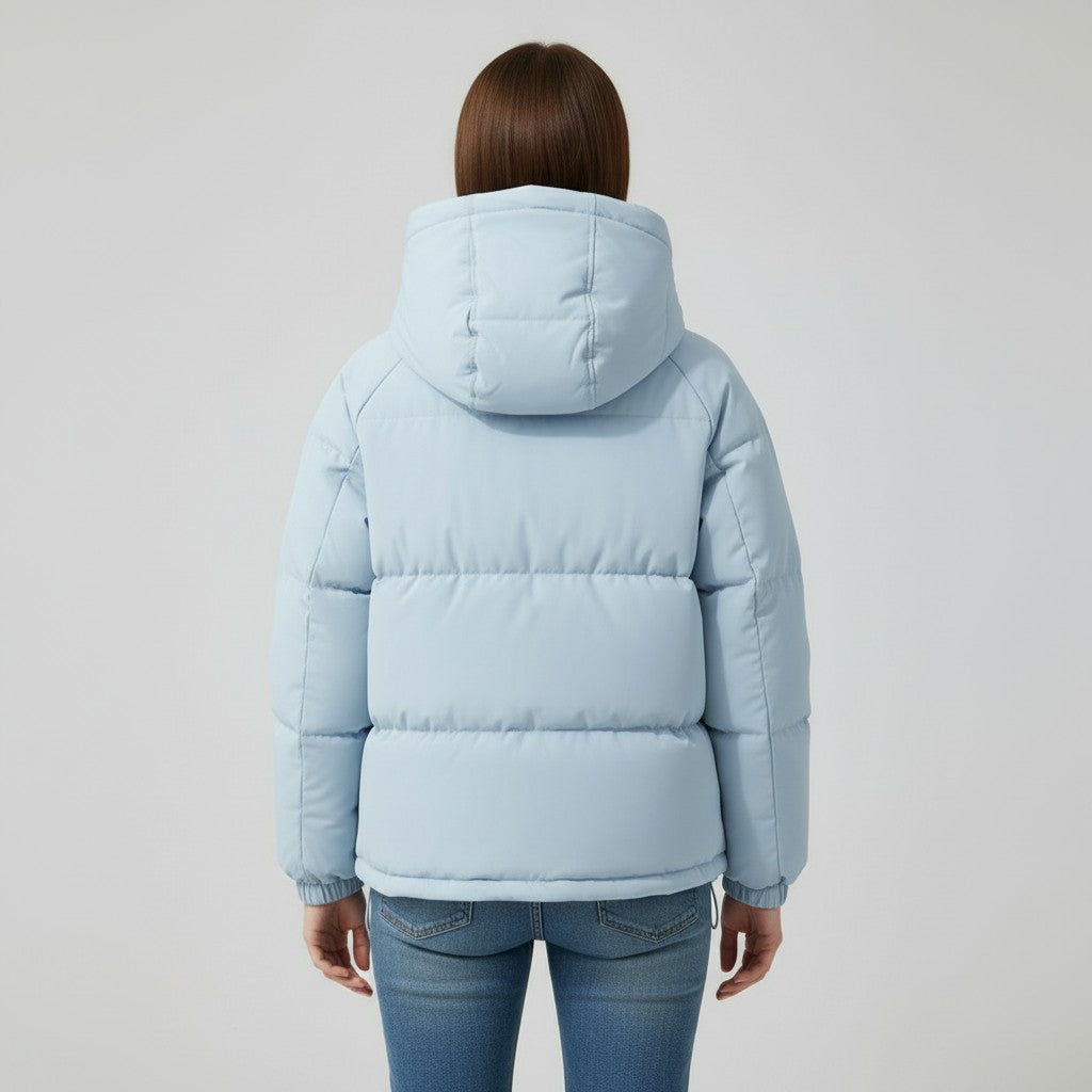 Anais — Hooded Quilted Warm Winter Jacket for Women