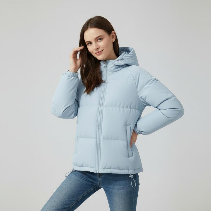 Anais — Hooded Quilted Warm Winter Jacket for Women