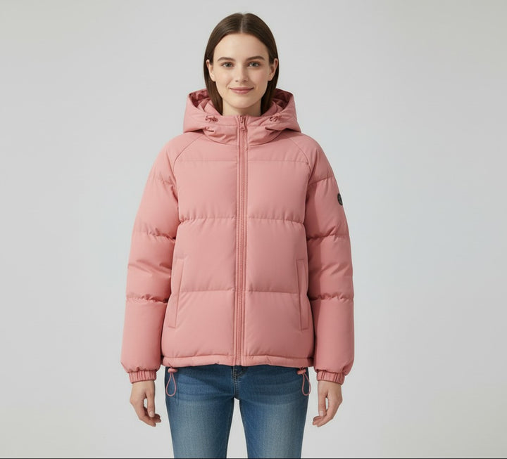 Anais — Hooded Quilted Warm Winter Jacket for Women