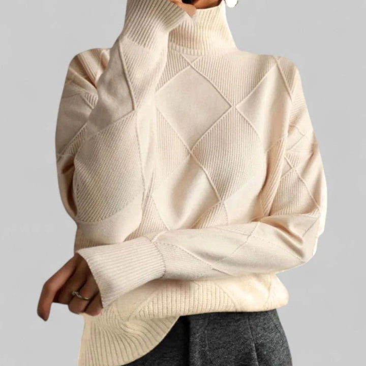 Oversized Turtleneck Sweater for Women