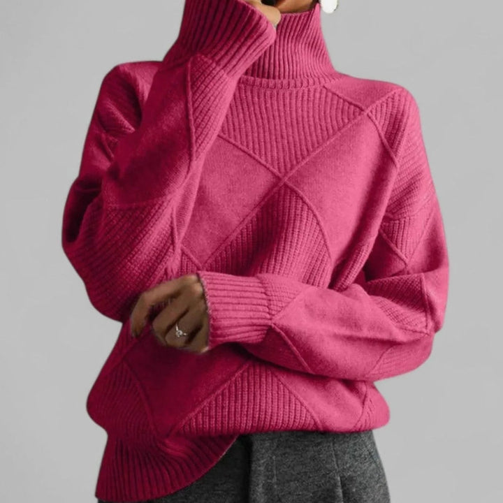 Oversized Turtleneck Sweater for Women