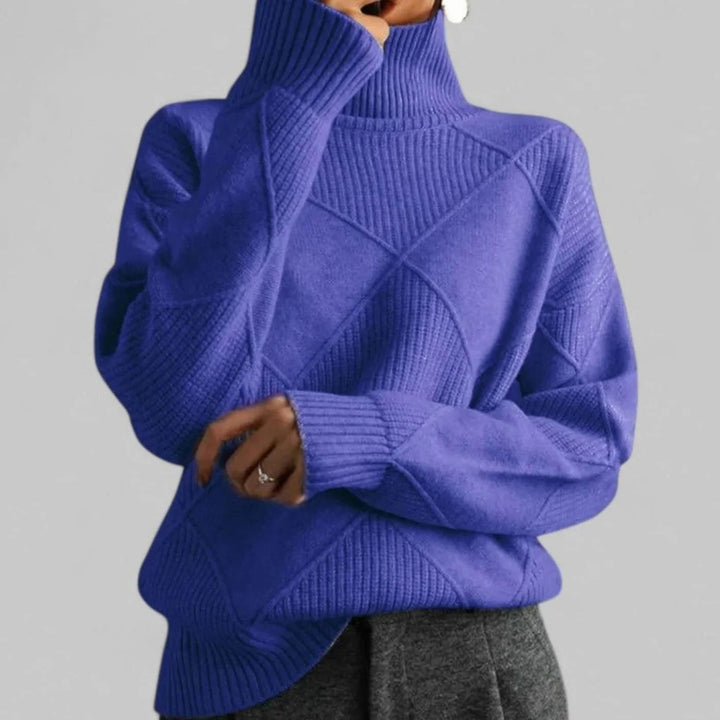 Oversized Turtleneck Sweater for Women