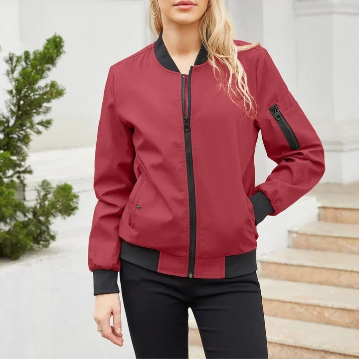 Jenna oversized zip up bomber jacket — image 7