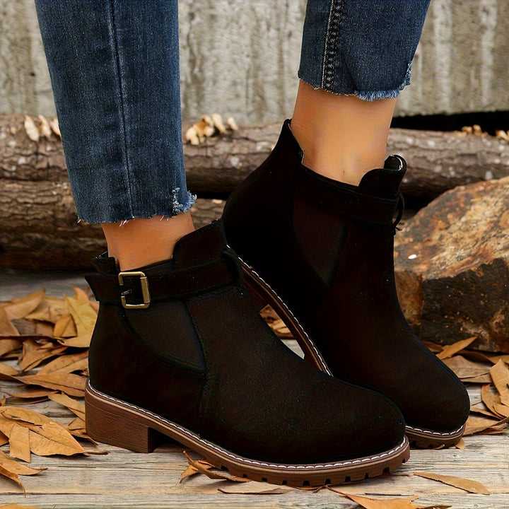 Juniper chunky buckle lug sole chelsea boots — image 13