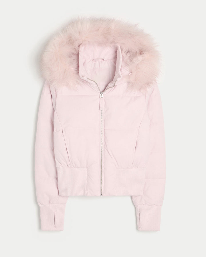 Kennedy cropped hooded quilted jacket — image 3
