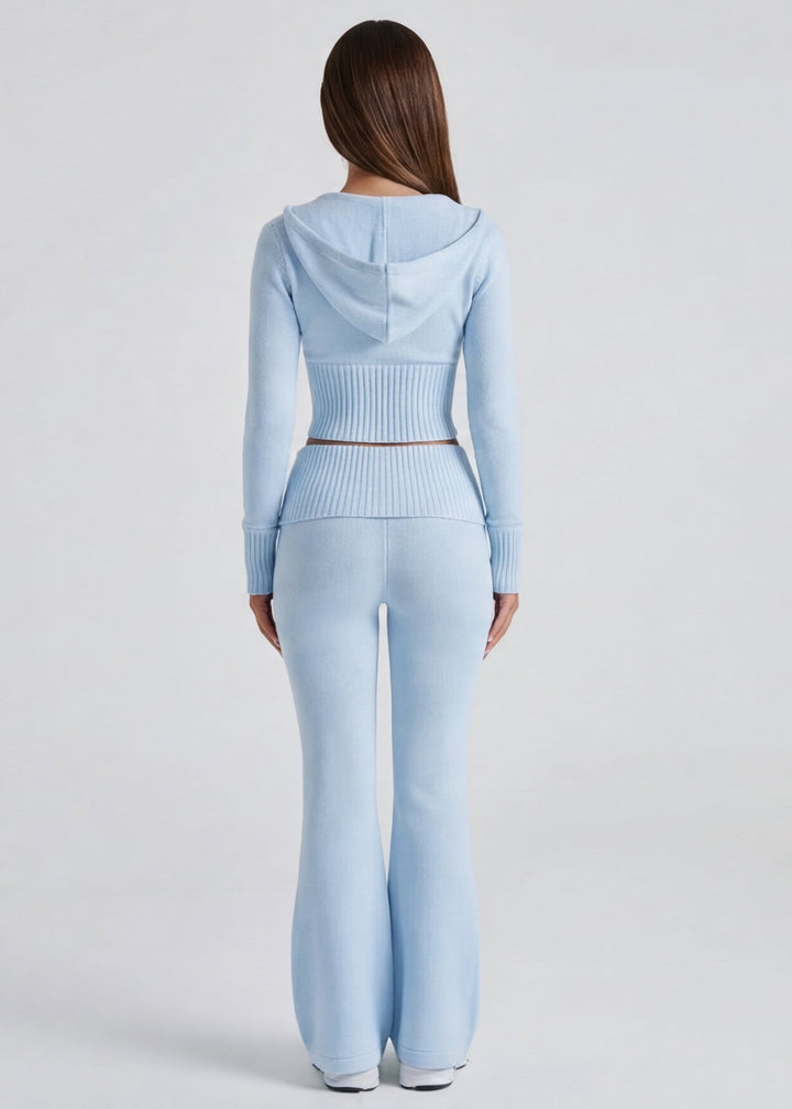 Zeliana — Knit Matching Lounge Set for Women