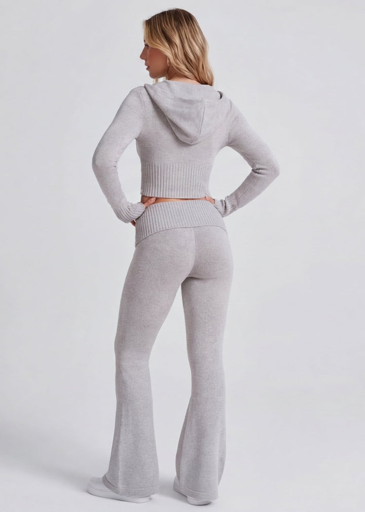 Zeliana — Knit Matching Lounge Set for Women