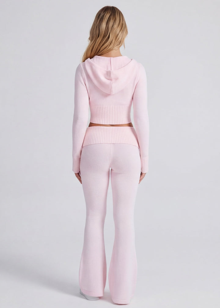 Zeliana — Knit Matching Lounge Set for Women