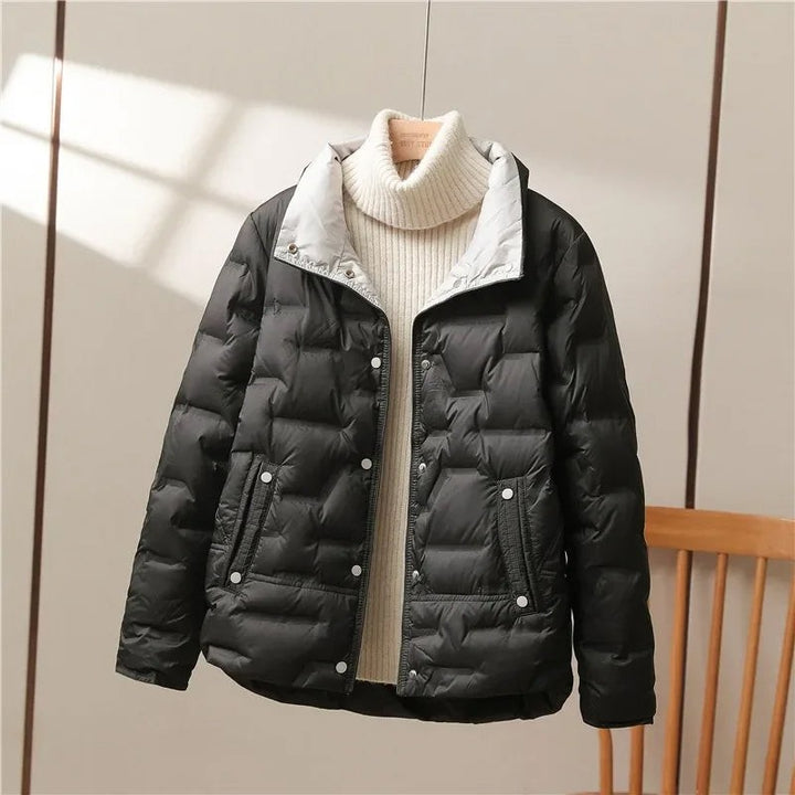 Lena quilted high neck puffer jacket — image 5