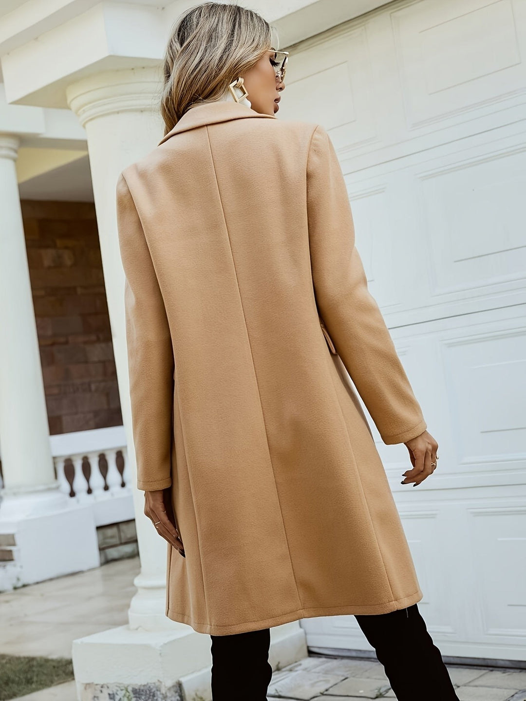 Liesel classic double breasted winter pea coat — image 4