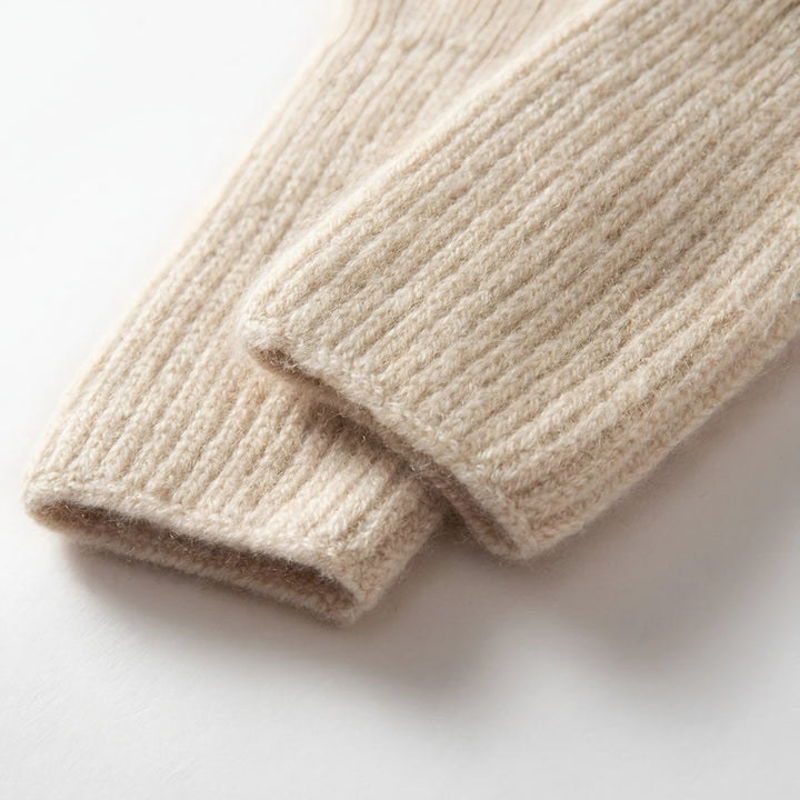 Linnea ribbed knit warm winter gloves — image 10