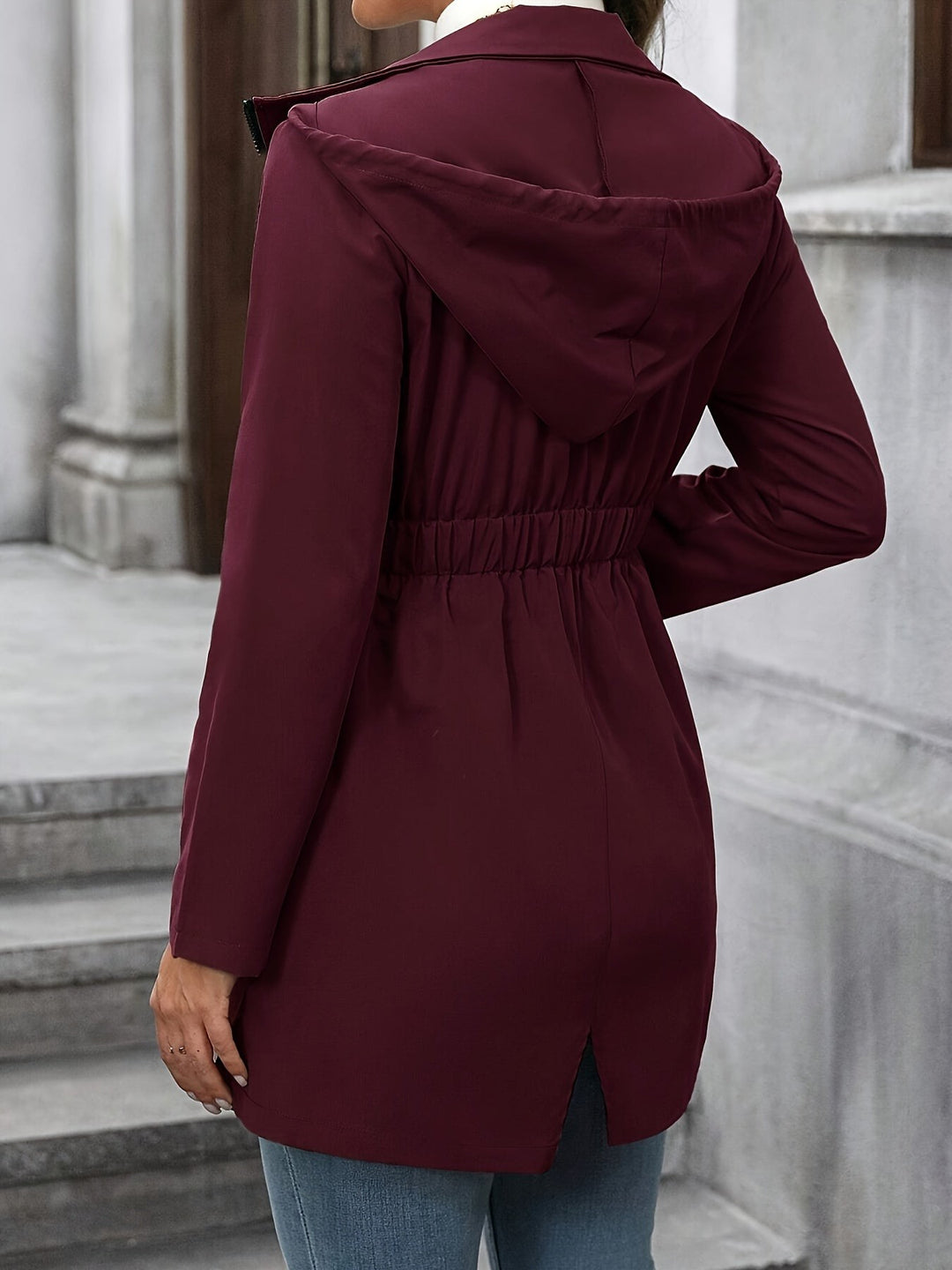 Lucy zip up hooded anorak jacket — image 7
