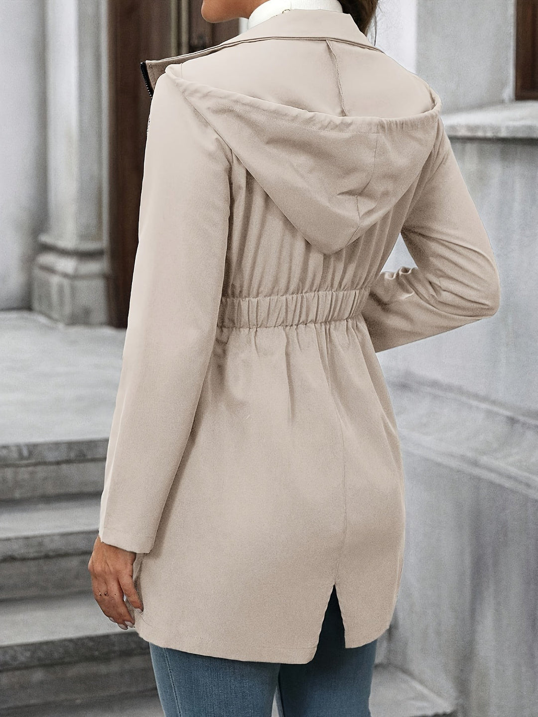 Lucy zip up hooded anorak jacket — image 9