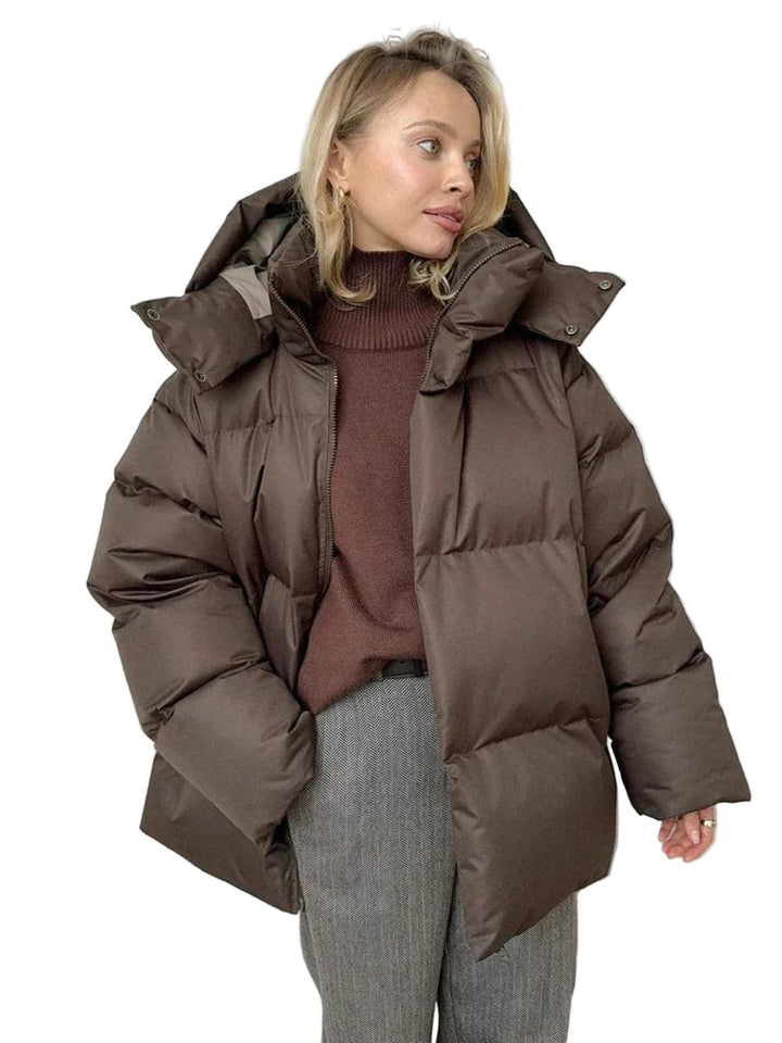 Maiwenn — Luxe Quilted Long Winter Coat for Women