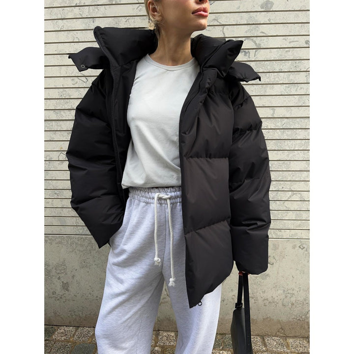 Maiwenn — Luxe Quilted Long Winter Coat for Women