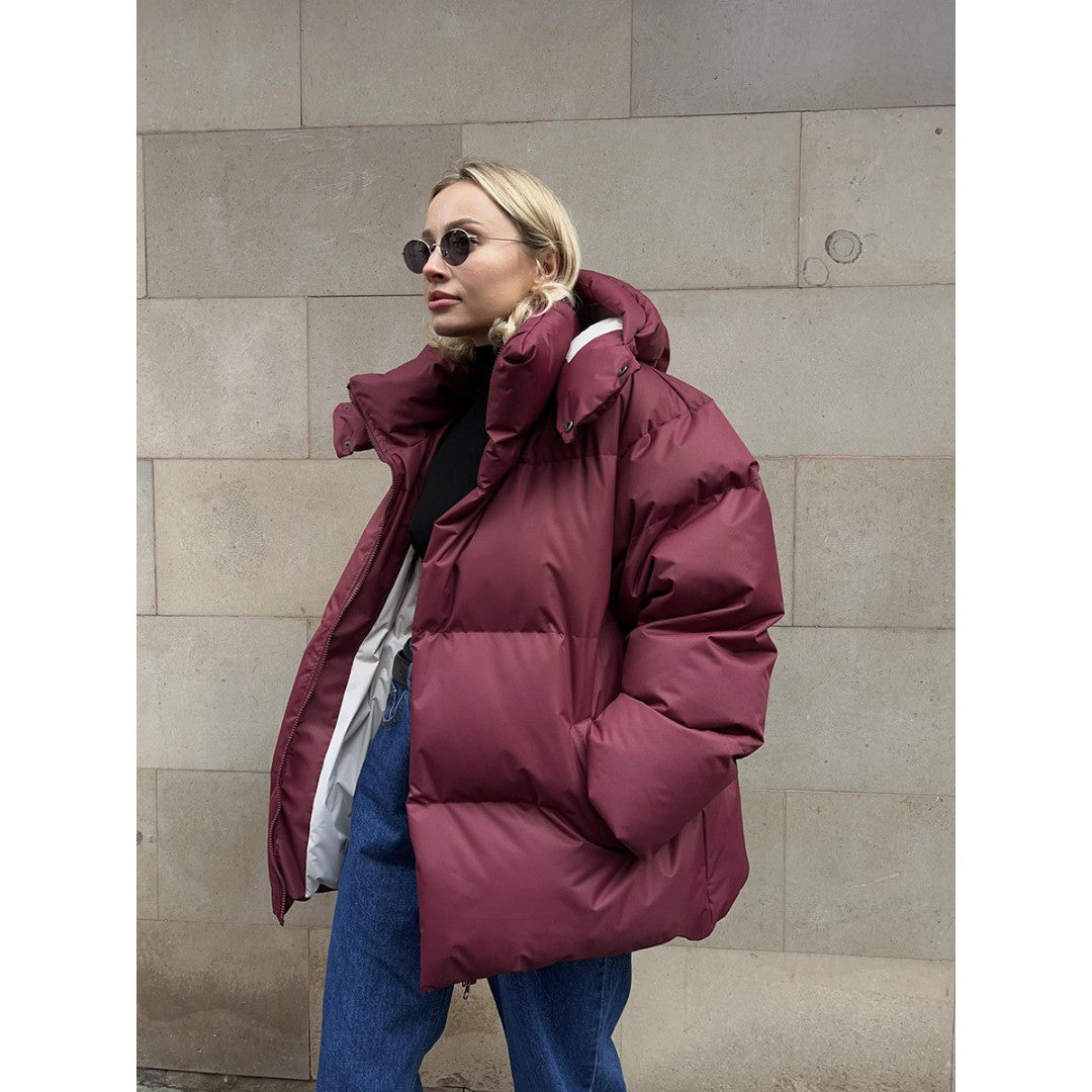 Maiwenn — Luxe Quilted Long Winter Coat for Women