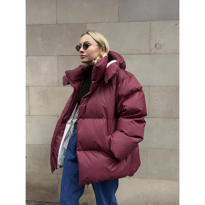 Maiwenn — Luxe Quilted Long Winter Coat for Women