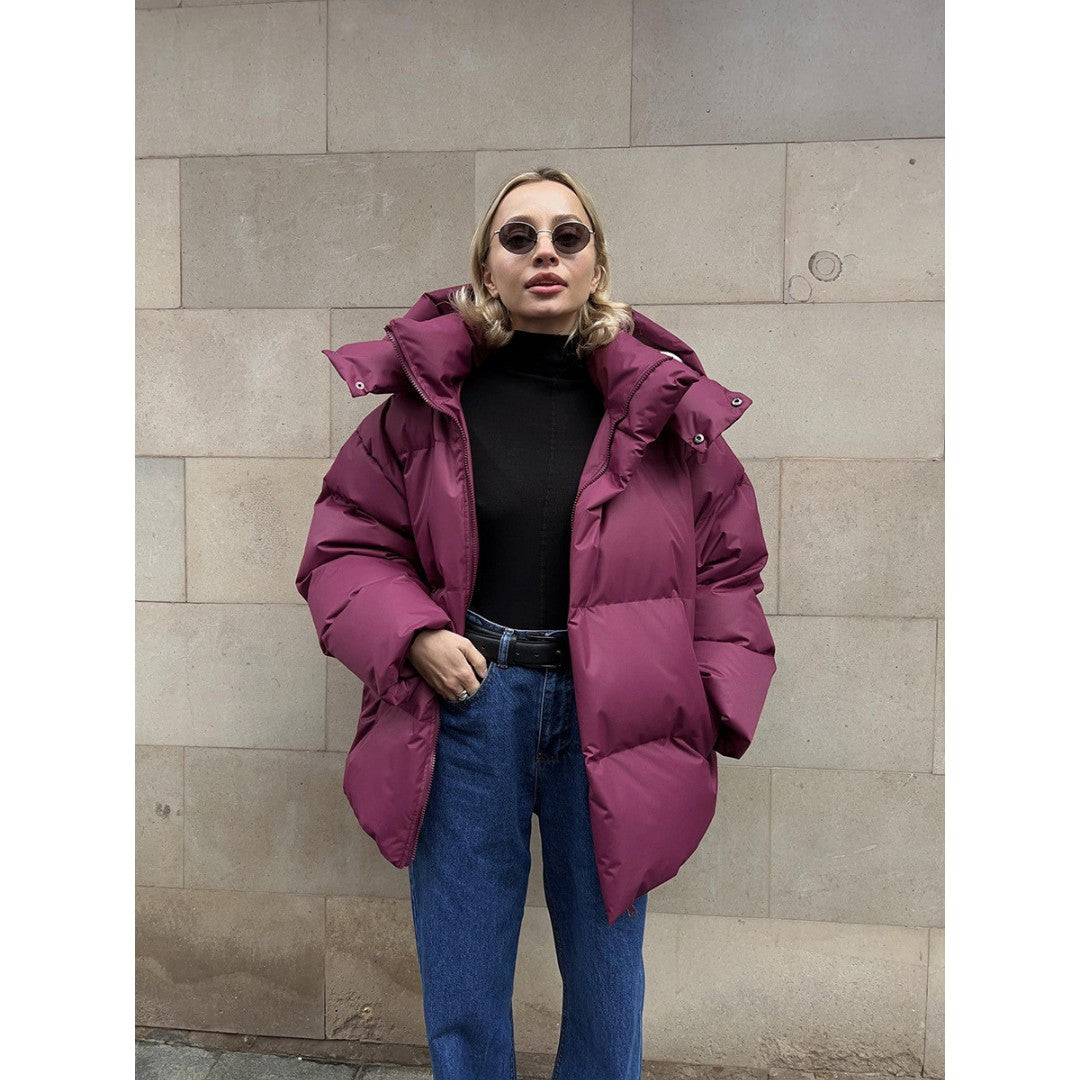 Maiwenn — Luxe Quilted Long Winter Coat for Women