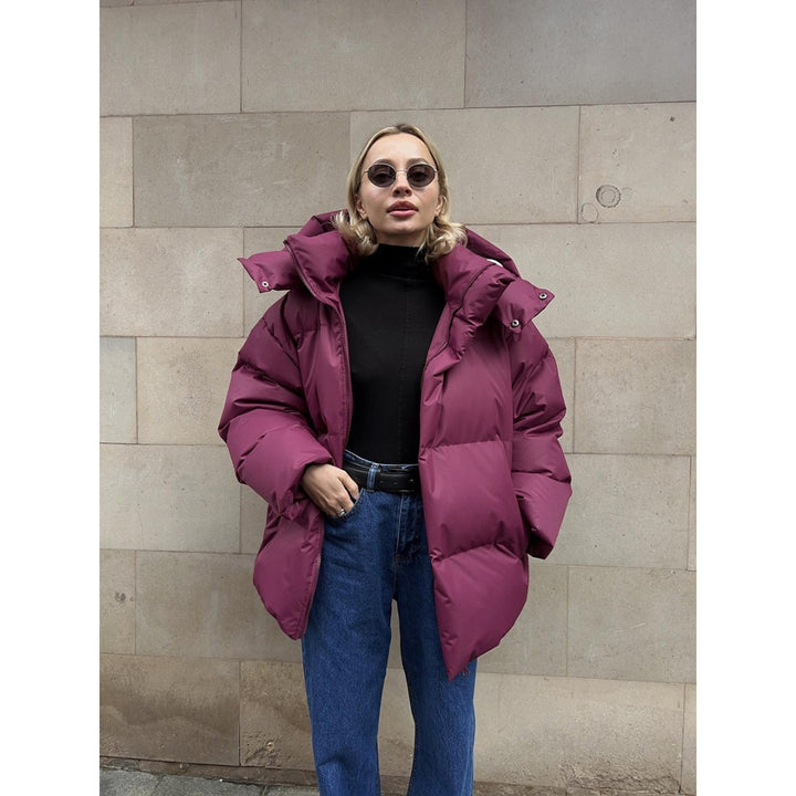Maiwenn — Luxe Quilted Long Winter Coat for Women