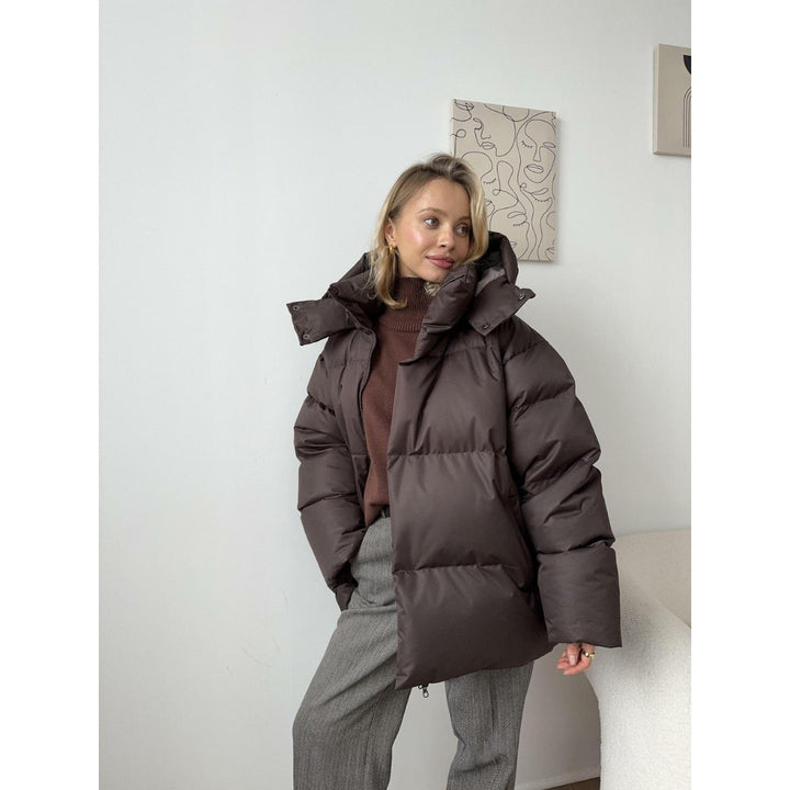 Maiwenn — Luxe Quilted Long Winter Coat for Women