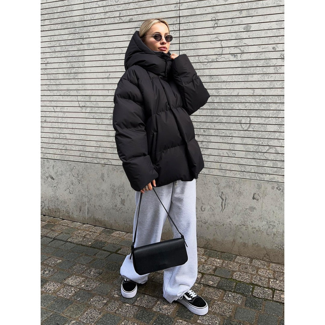 Maiwenn — Luxe Quilted Long Winter Coat for Women