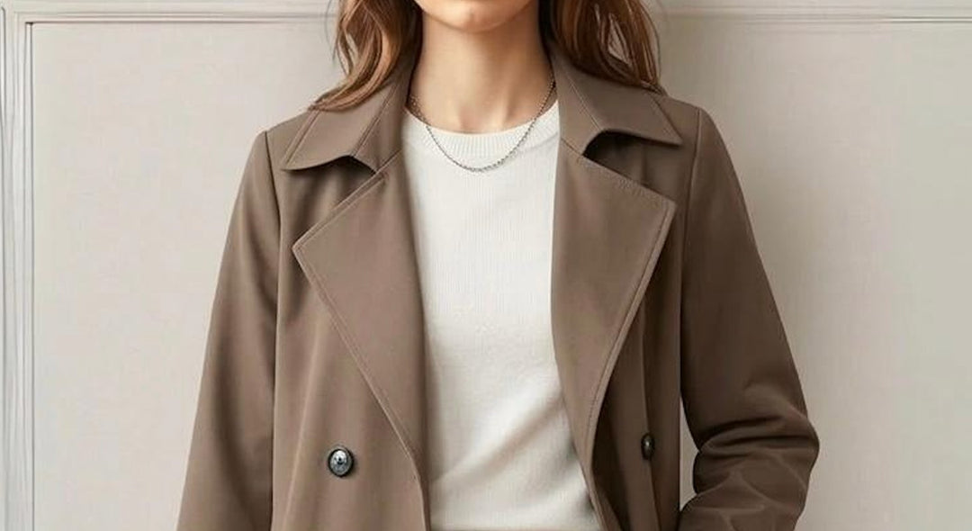 Manonette — Classic Khaki Trench Coat (2), StyleTruly