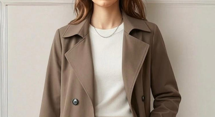 Manonette — Classic Khaki Trench Coat (2), StyleTruly