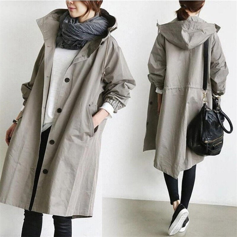 Michelle — Waterproof Hooded Trench Coat (9), StyleTruly