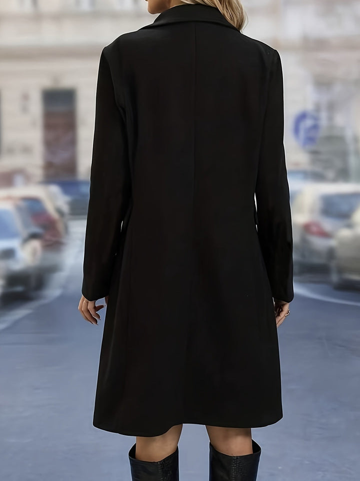 Natalie double breasted long coat — image 5