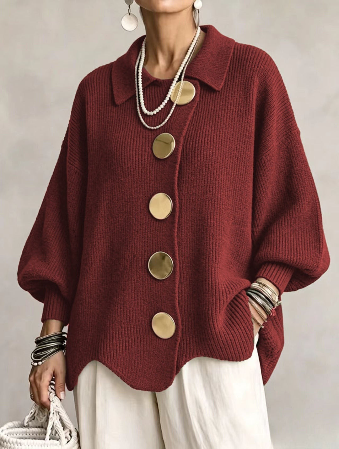 Olympe — Cozy Chunky Oversized Cardigan for Women (6), StyleTruly
