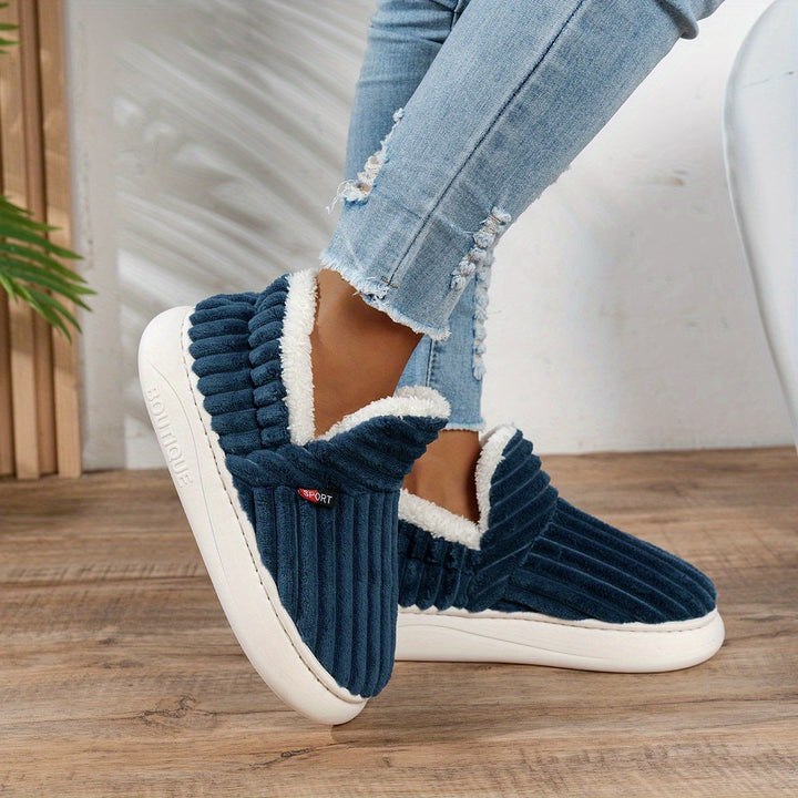 Ursule — Plush Indoor Outdoor House Slippers for Women