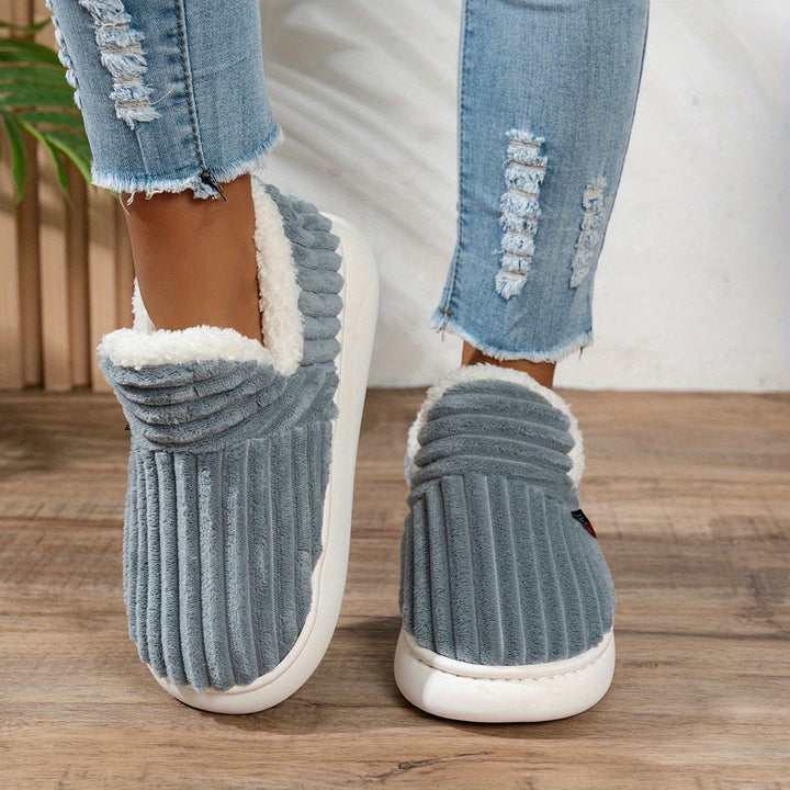 Ursule — Plush Indoor Outdoor House Slippers for Women