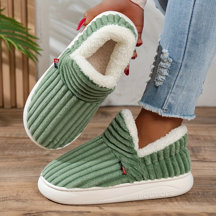 Ursule — Plush Indoor Outdoor House Slippers for Women