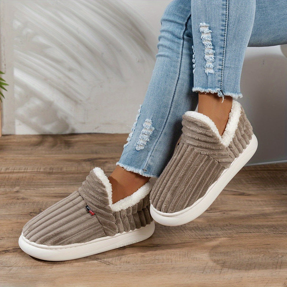 Ursule — Plush Indoor Outdoor House Slippers for Women