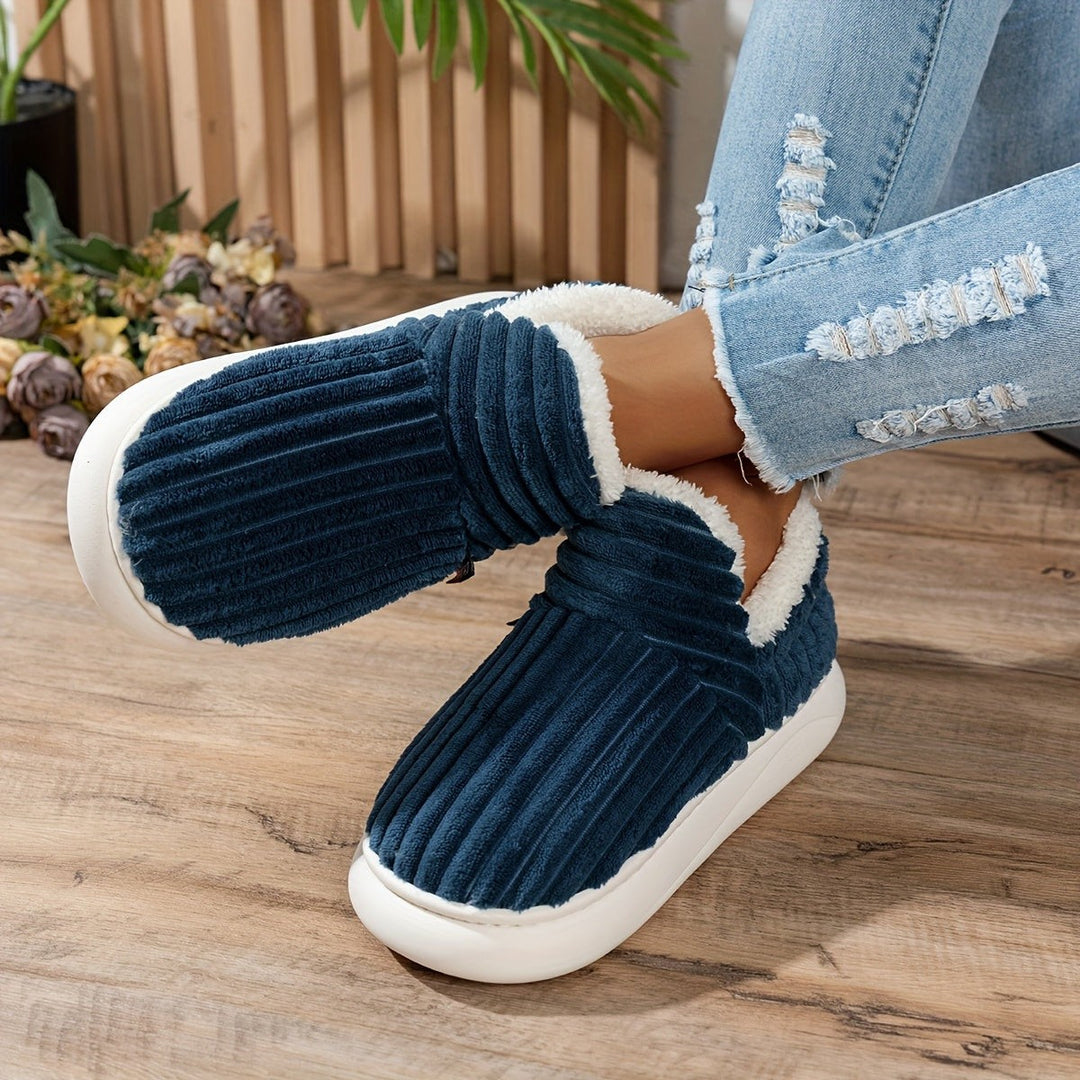 Ursule — Plush Indoor Outdoor House Slippers for Women