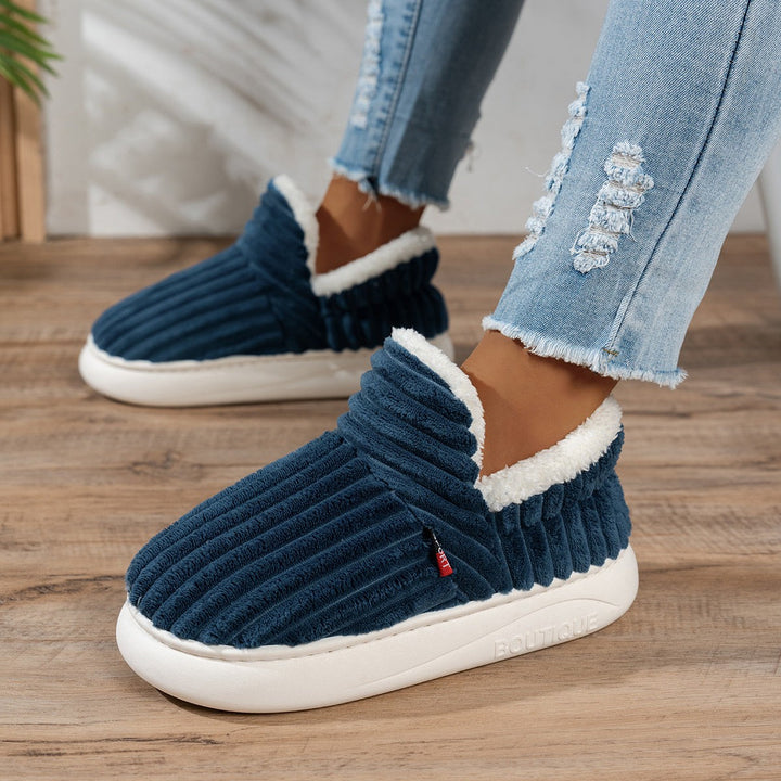 Ursule — Plush Indoor Outdoor House Slippers for Women