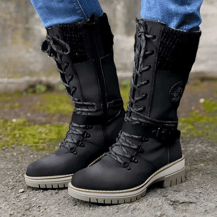 Rachel lace up winter boots — image 1