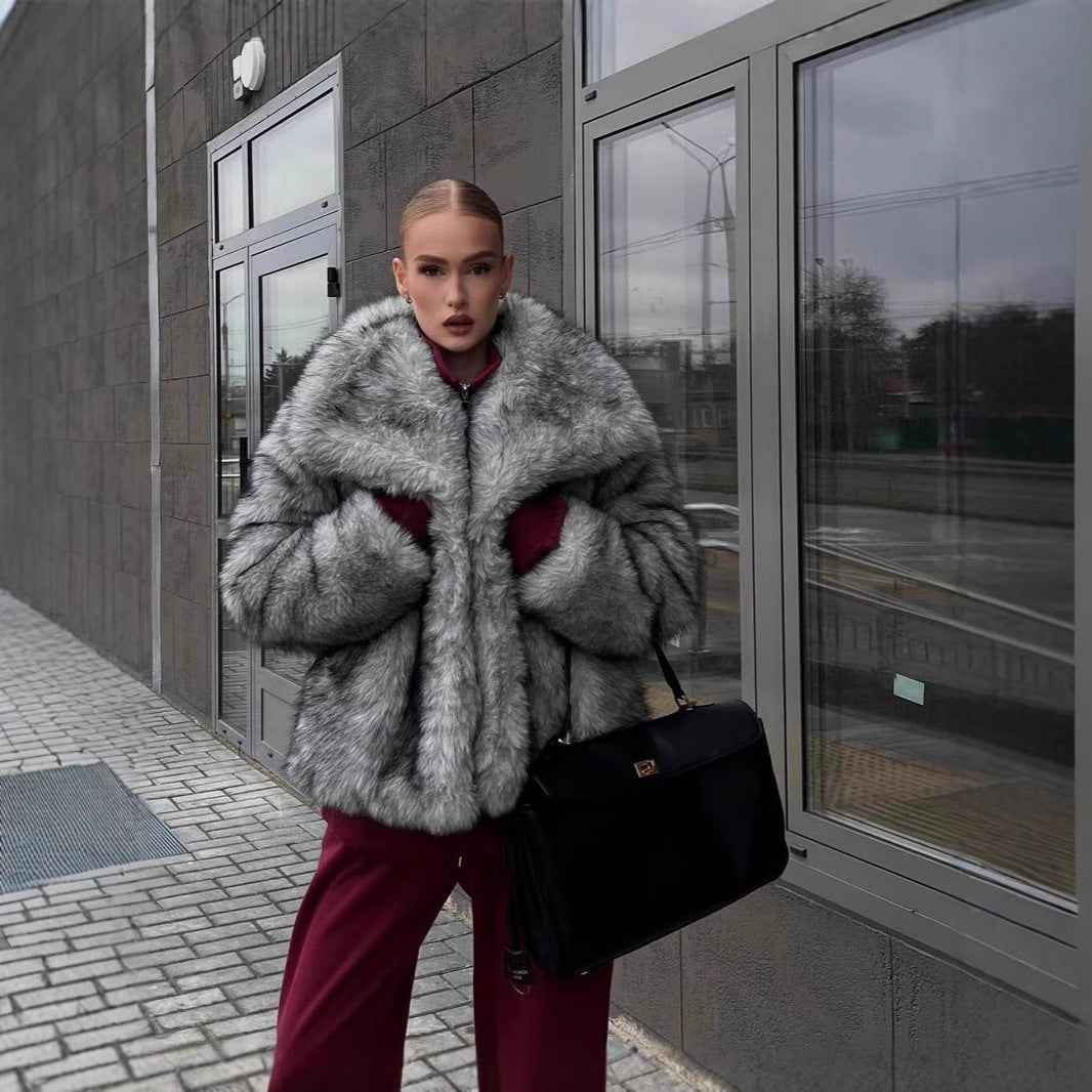 Reese faux fur jacket — image 3