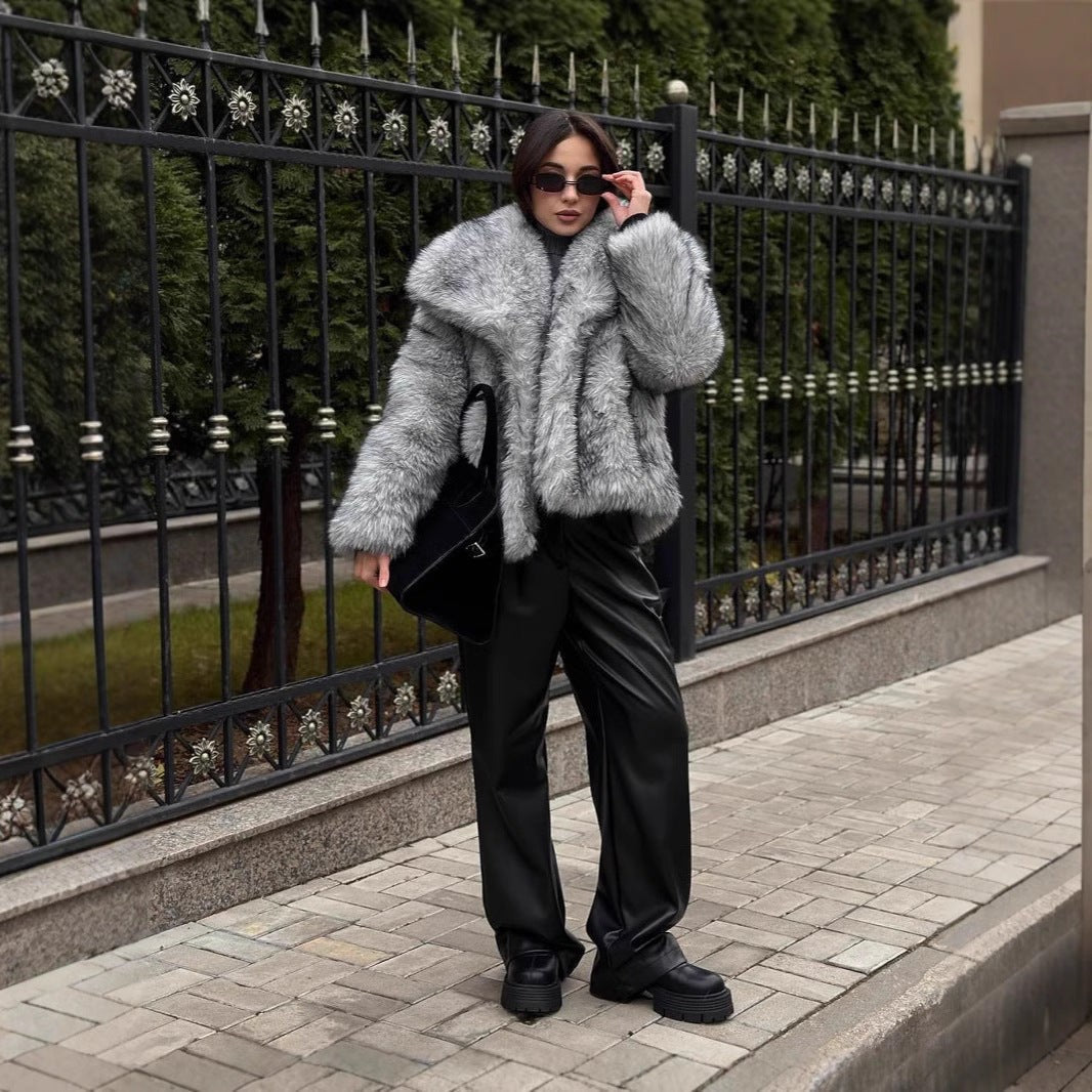 Reese faux fur jacket — image 4